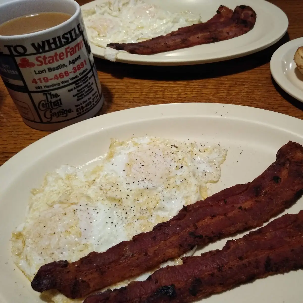 Bacon and Eggs Toast
