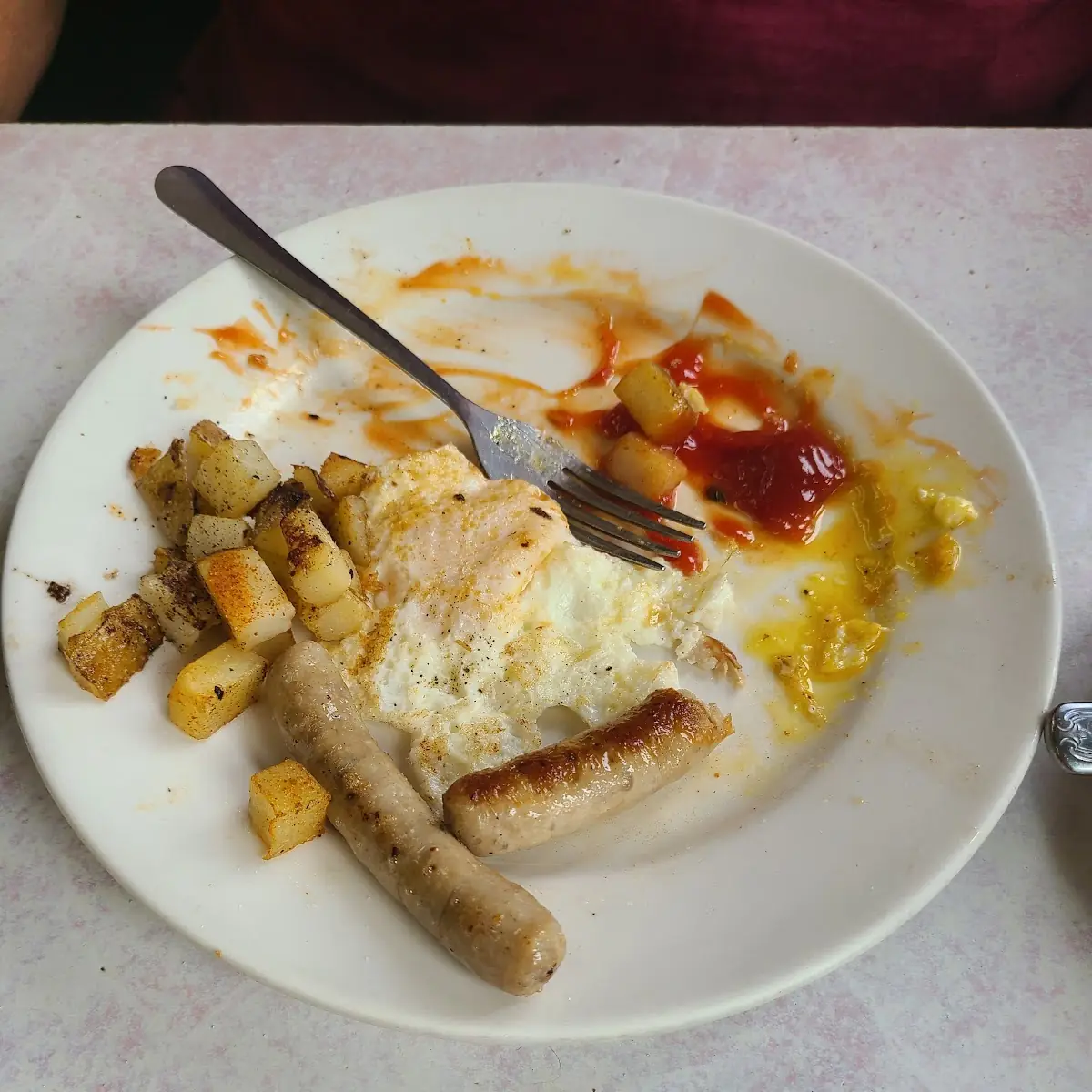 Eggs Hash Browns Sausage