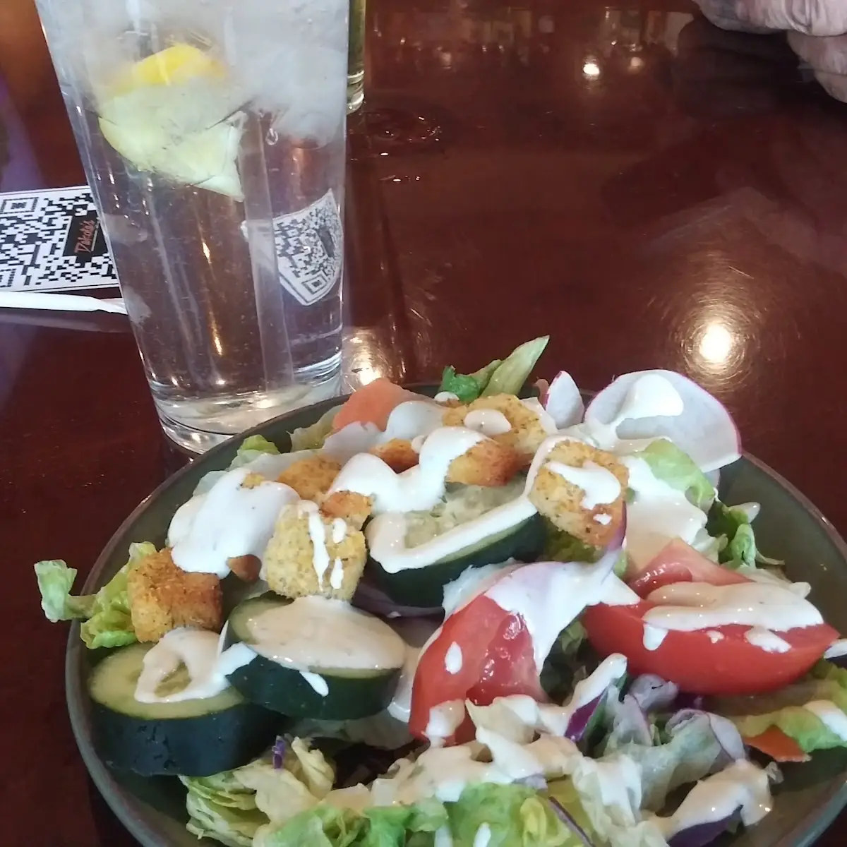 Side Salad w Ranch Dressing