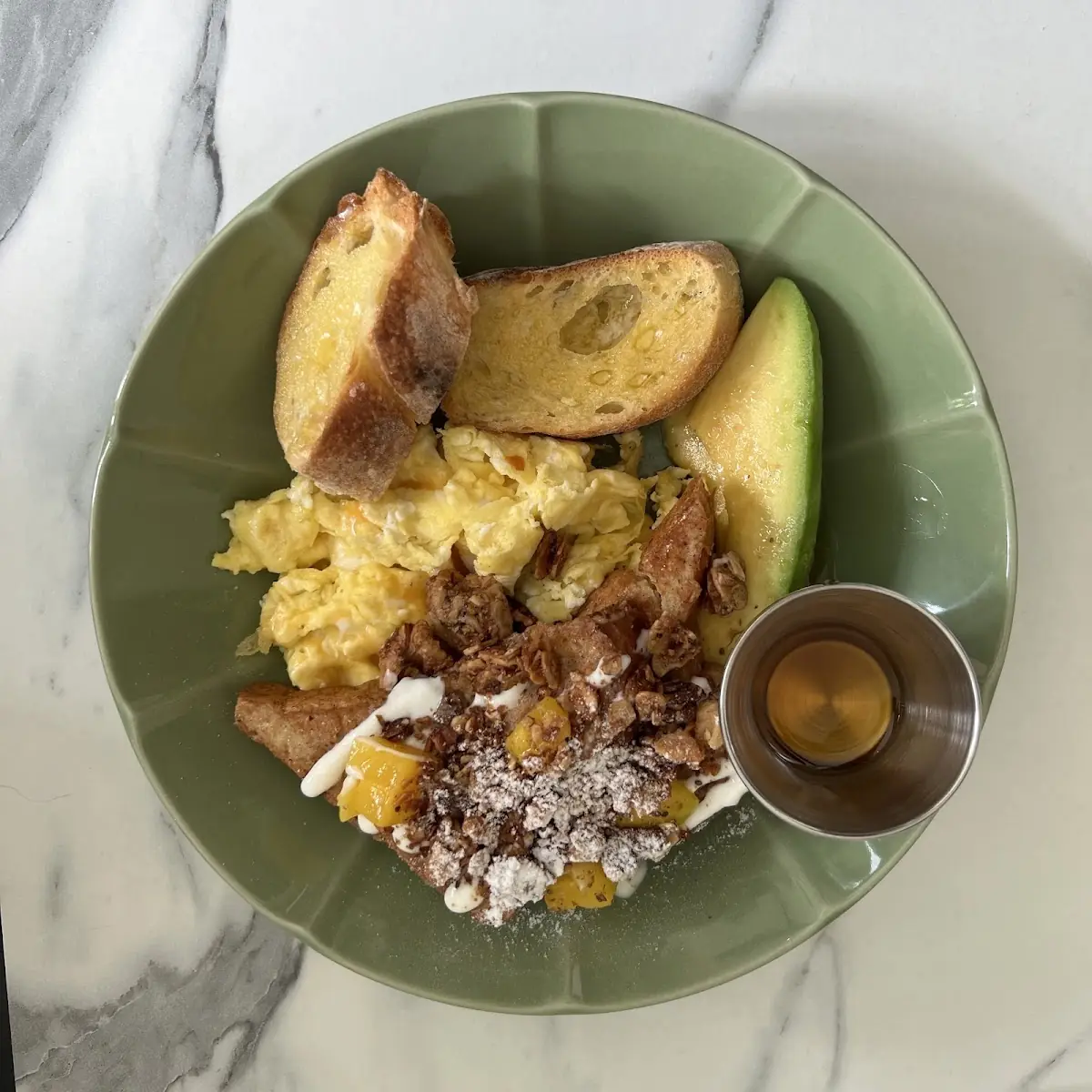 Breakfast Sampler with French Toast