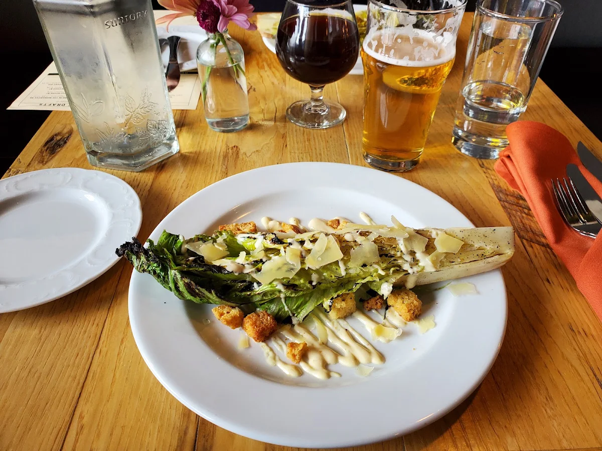 Charred Caesar Salad