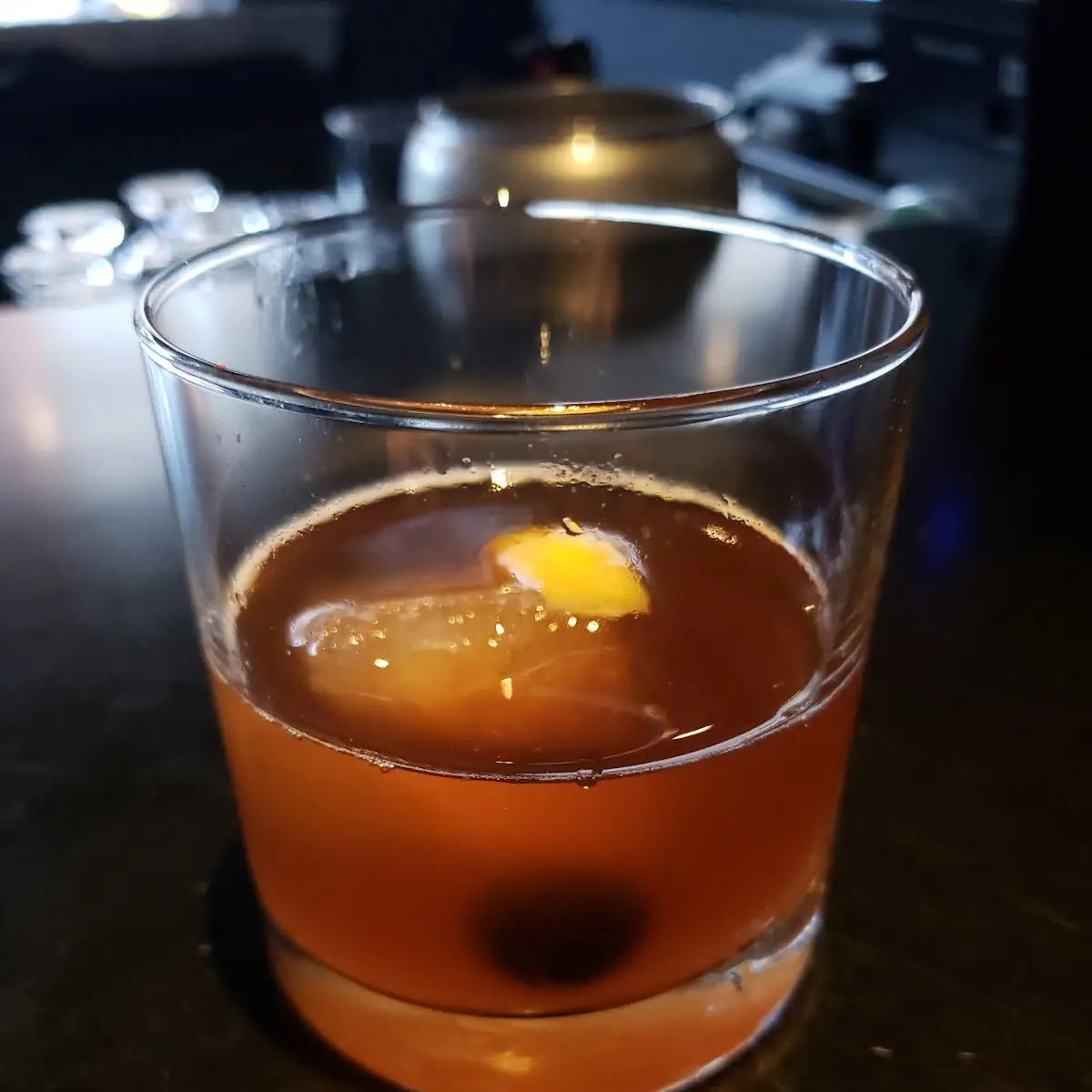 Lemon Honey Old Fashioned