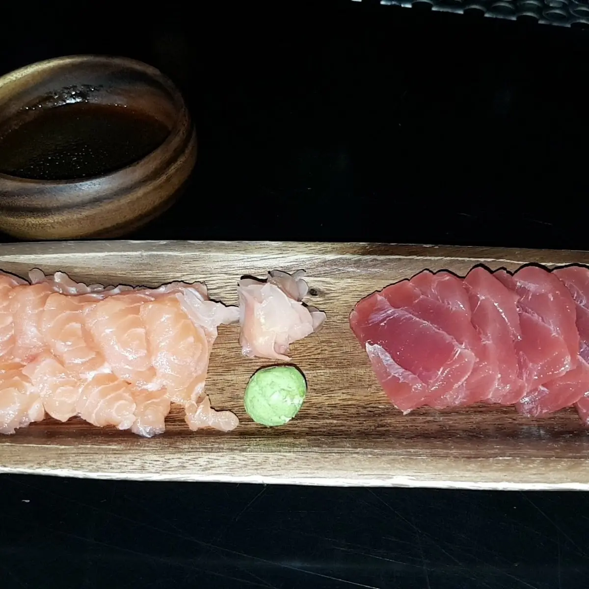 Salmon and Tuna Sashimi