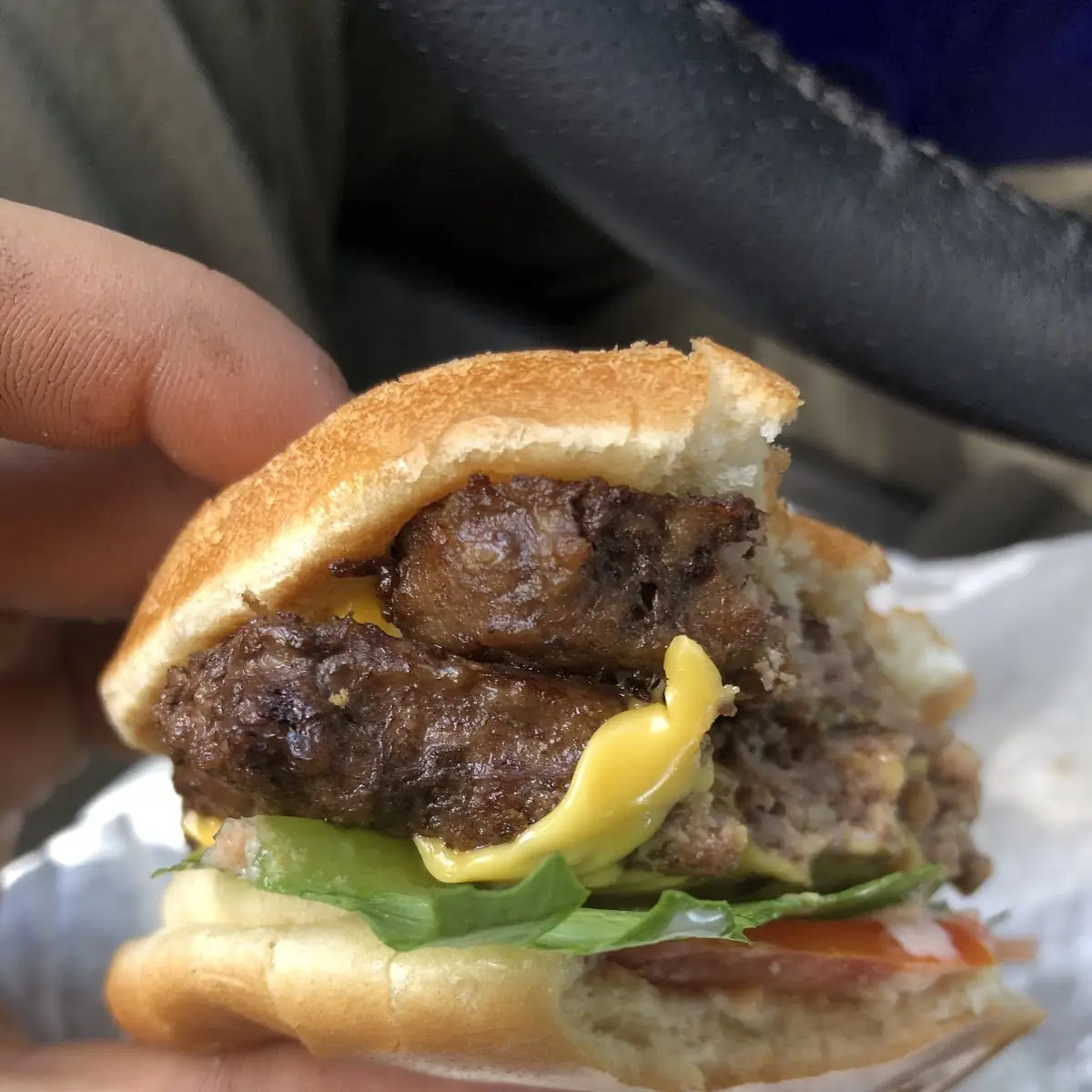 Dave’S Double Cheeseburger