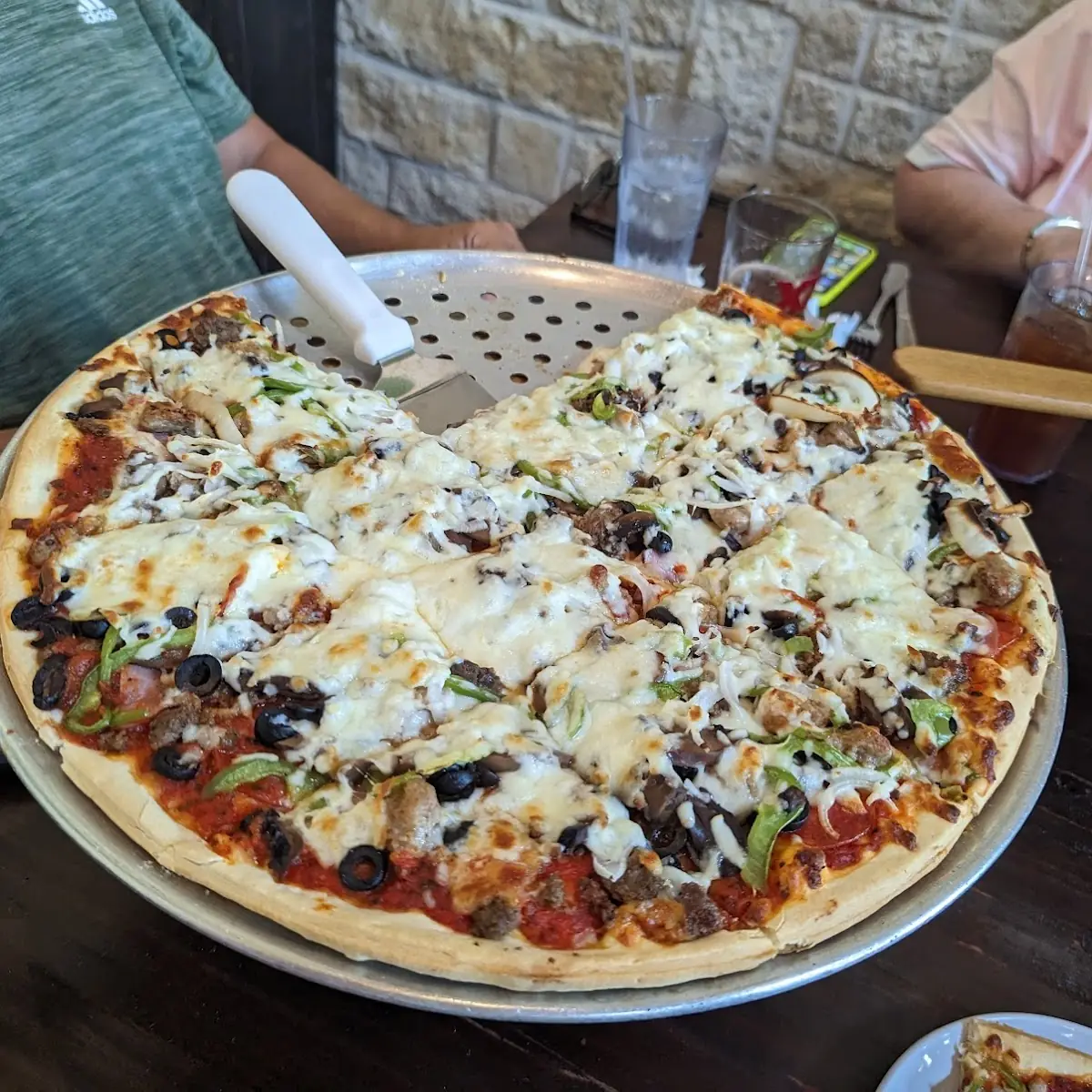 Supreme Thin Crust Pizza