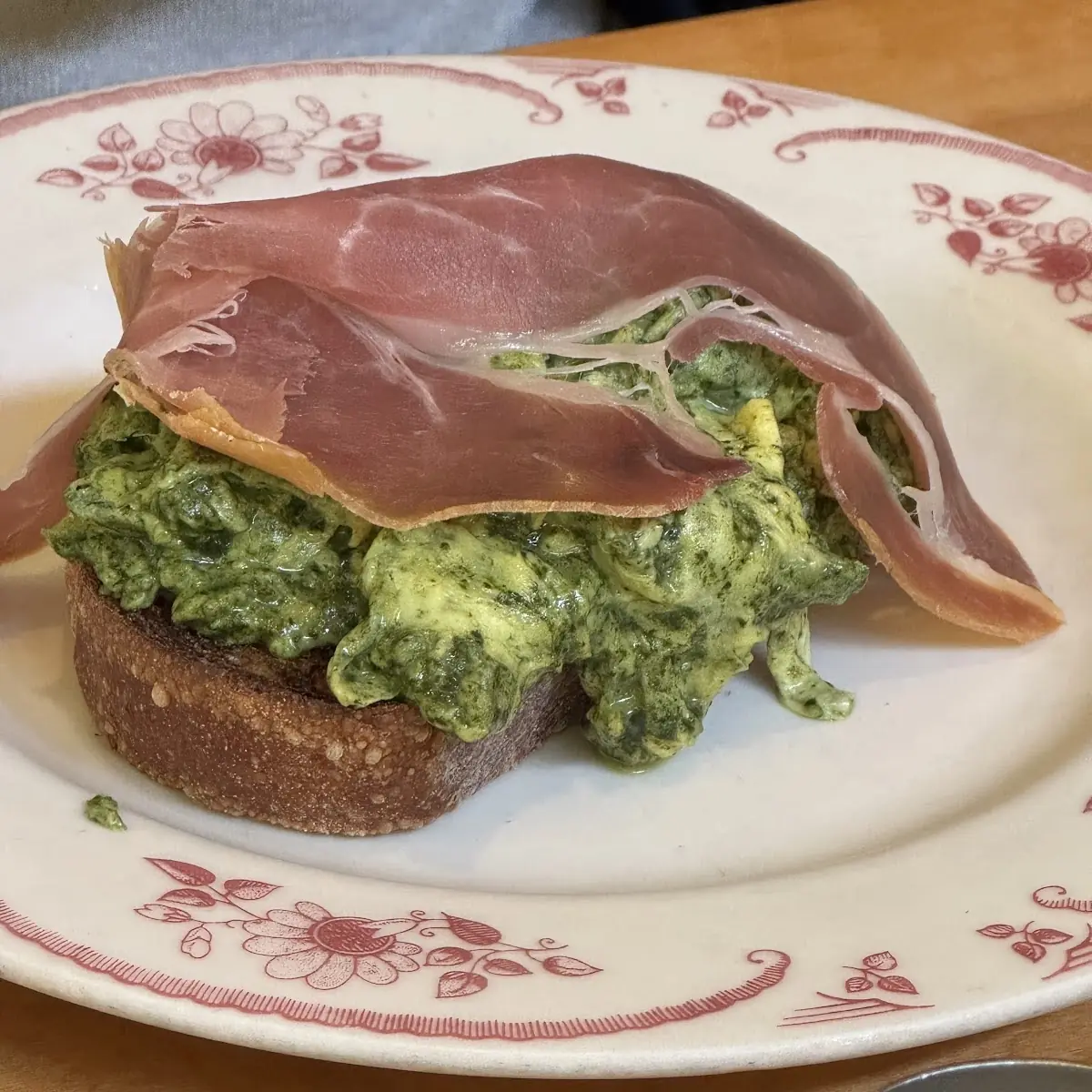 Open Face Sandwich