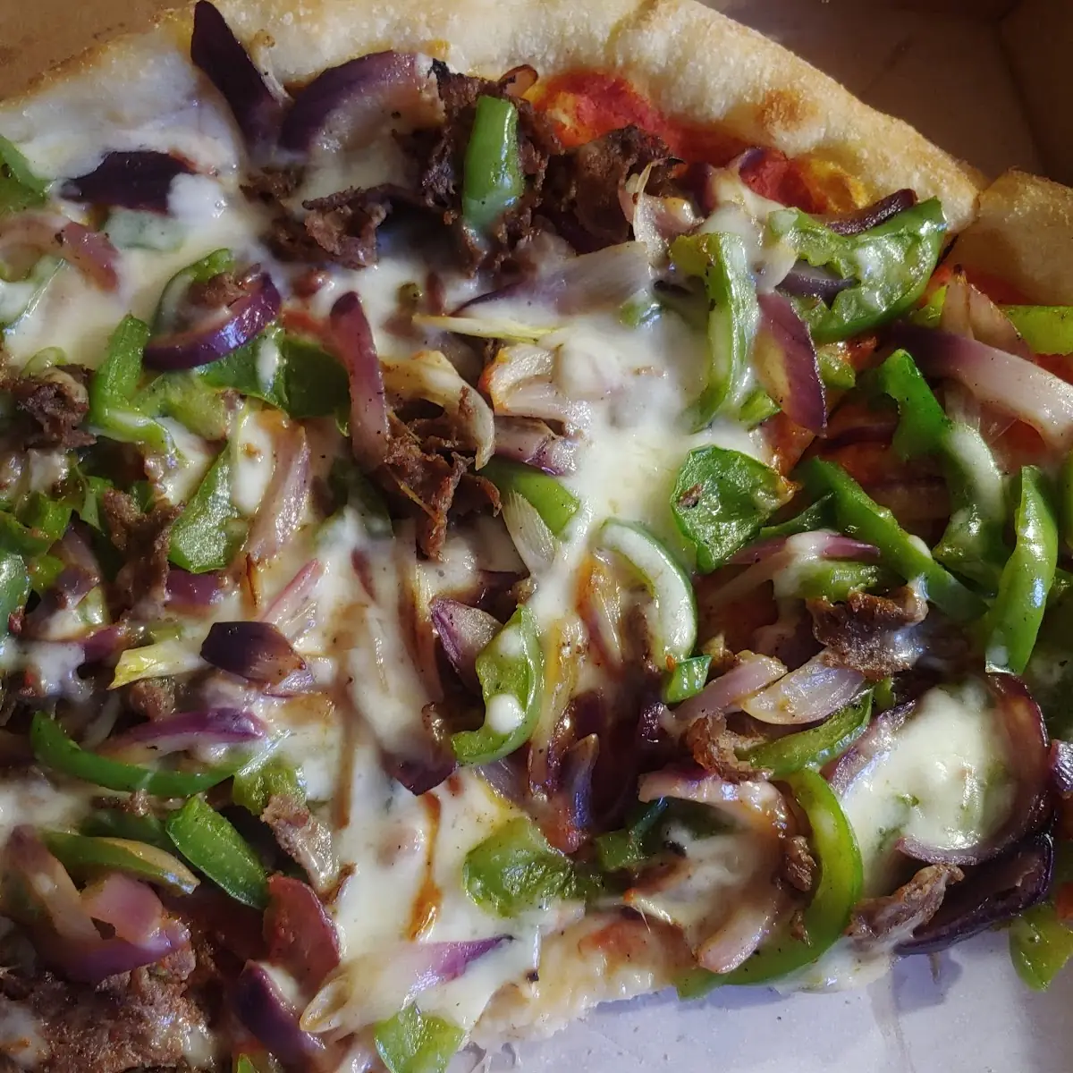 Philly Cheese Steak Pizza