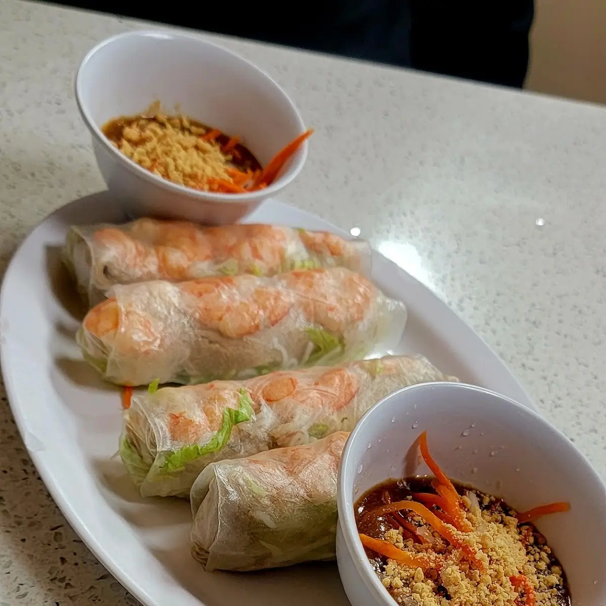 Shrimp & Pork Spring Rolls