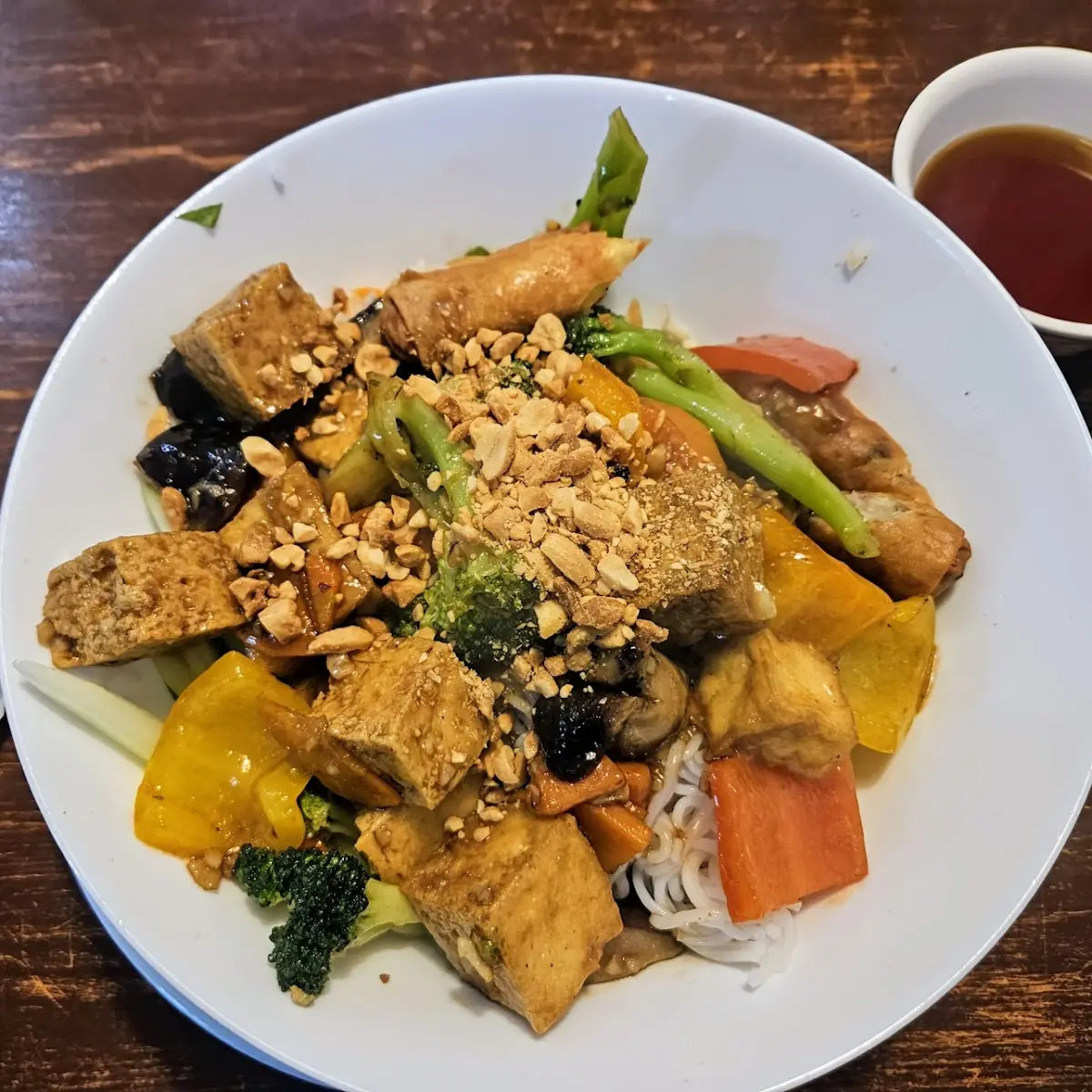 Grilled Pork Meatball Vermicelli