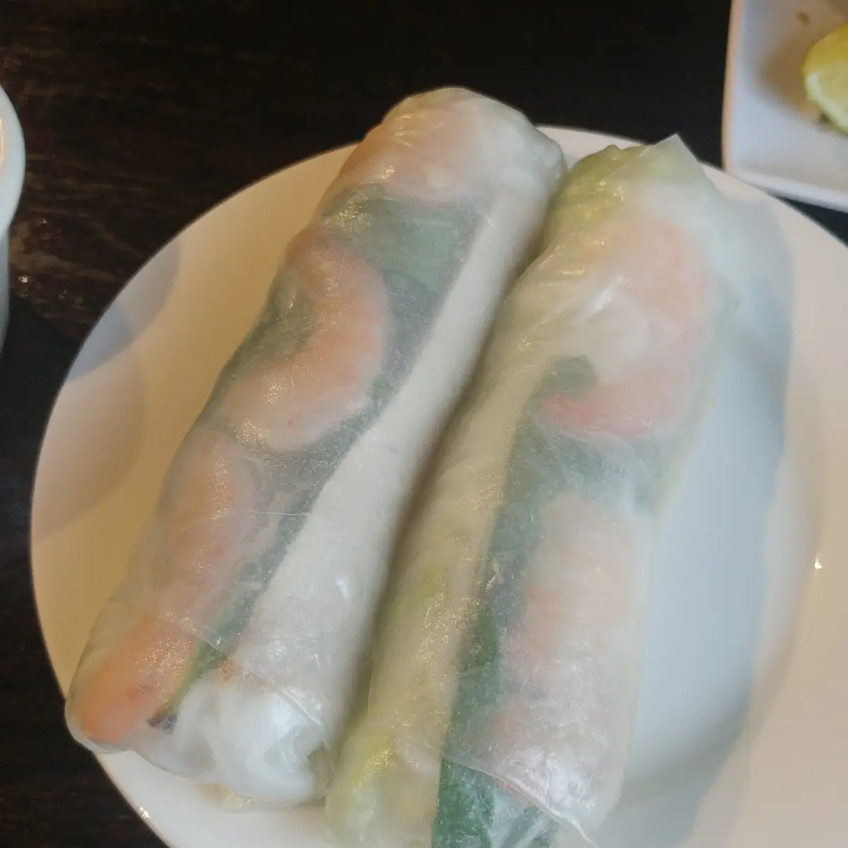 Vegetarian Spring Rolls Goi Cuon 2 Rolls