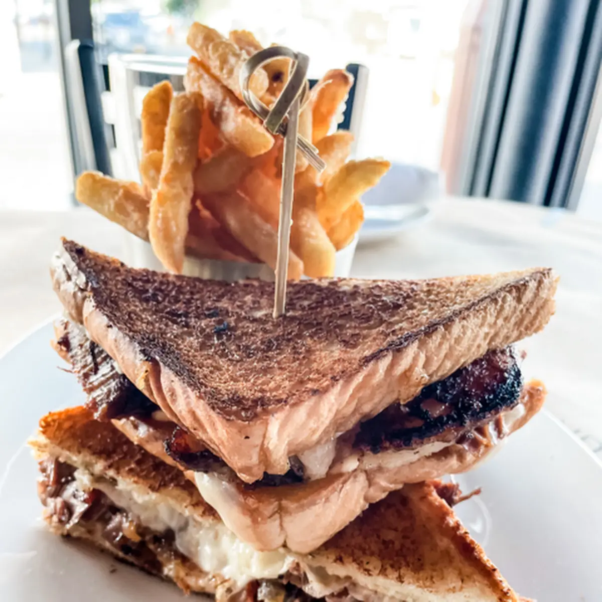 Brisket Grilled Cheese