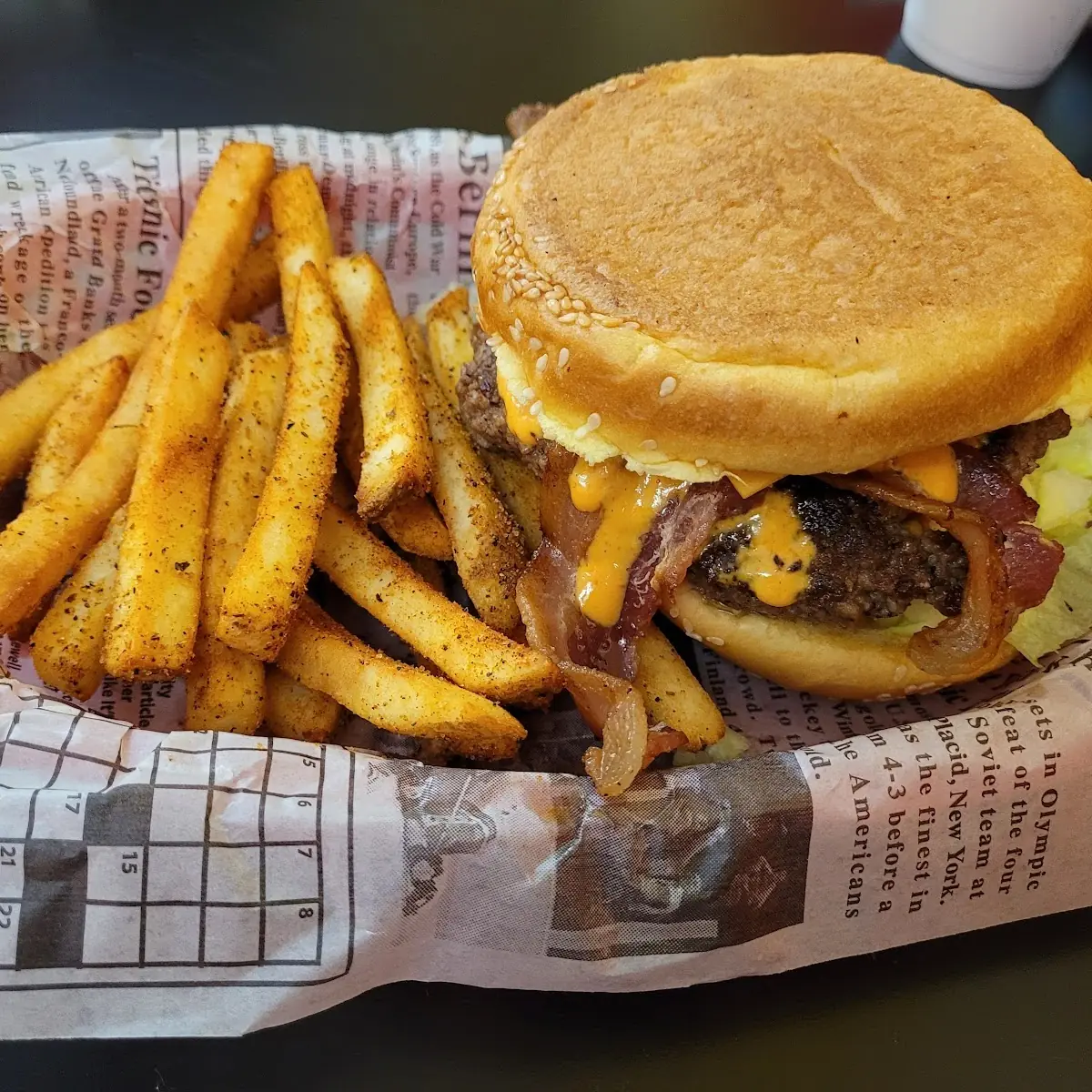 Sriracha Cheeseburger Meal