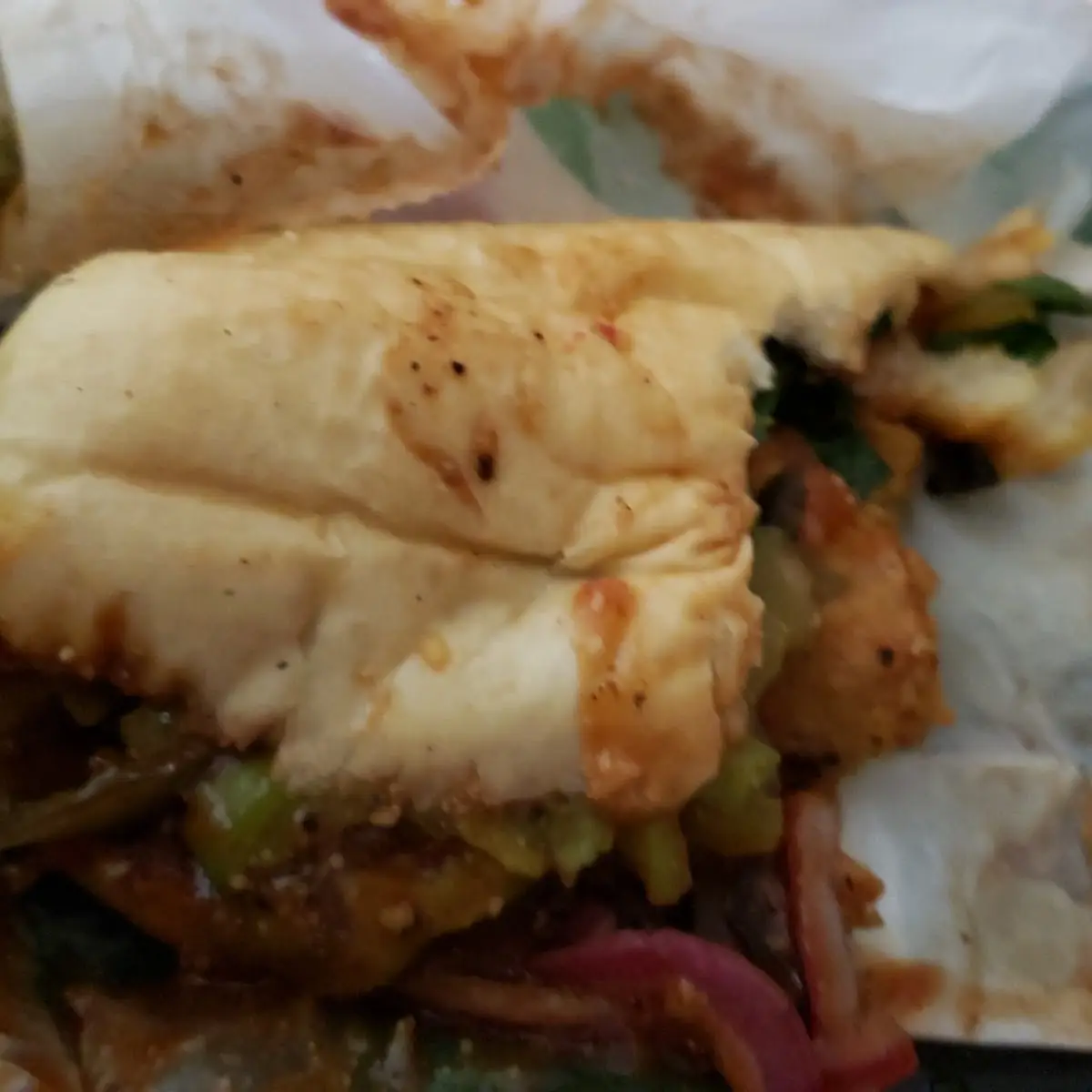 Subway Bar B Que Sandwich