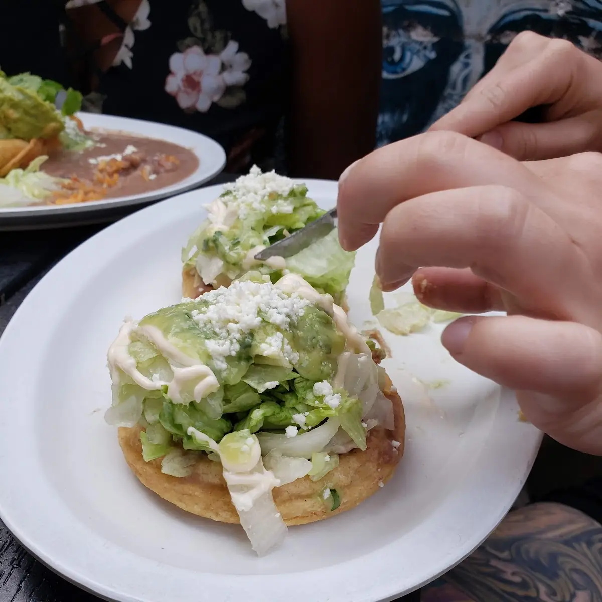 Chicken Tostada