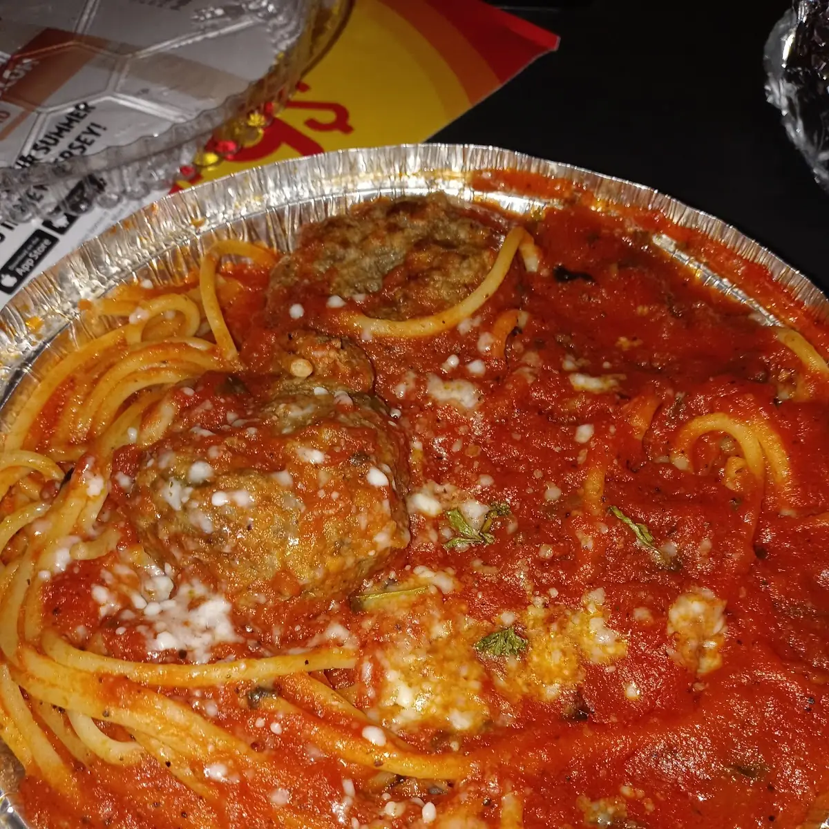 Spaghetti Meatballs