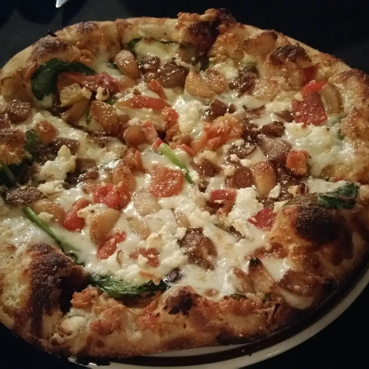 Goat Cheese Pizza
