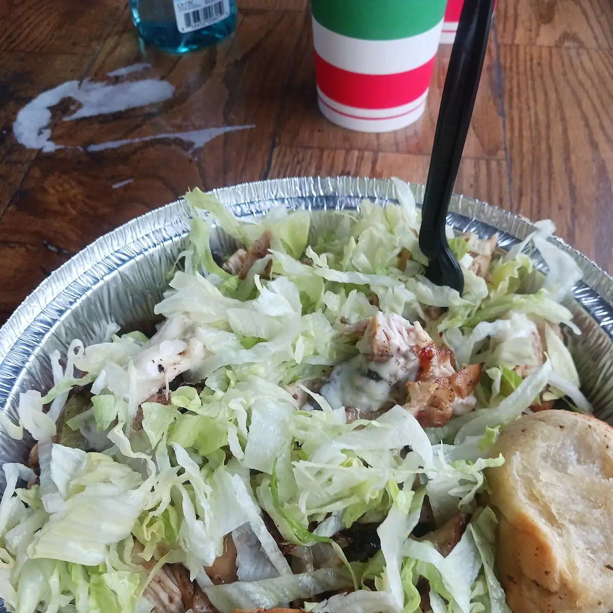 Grill Chicken Sub over Fries
