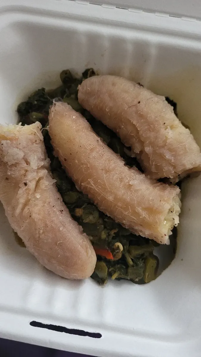 Callaloo and Saltfish -Do not Order, Souperlicious - on Eglinton Ave. (Scarborough)