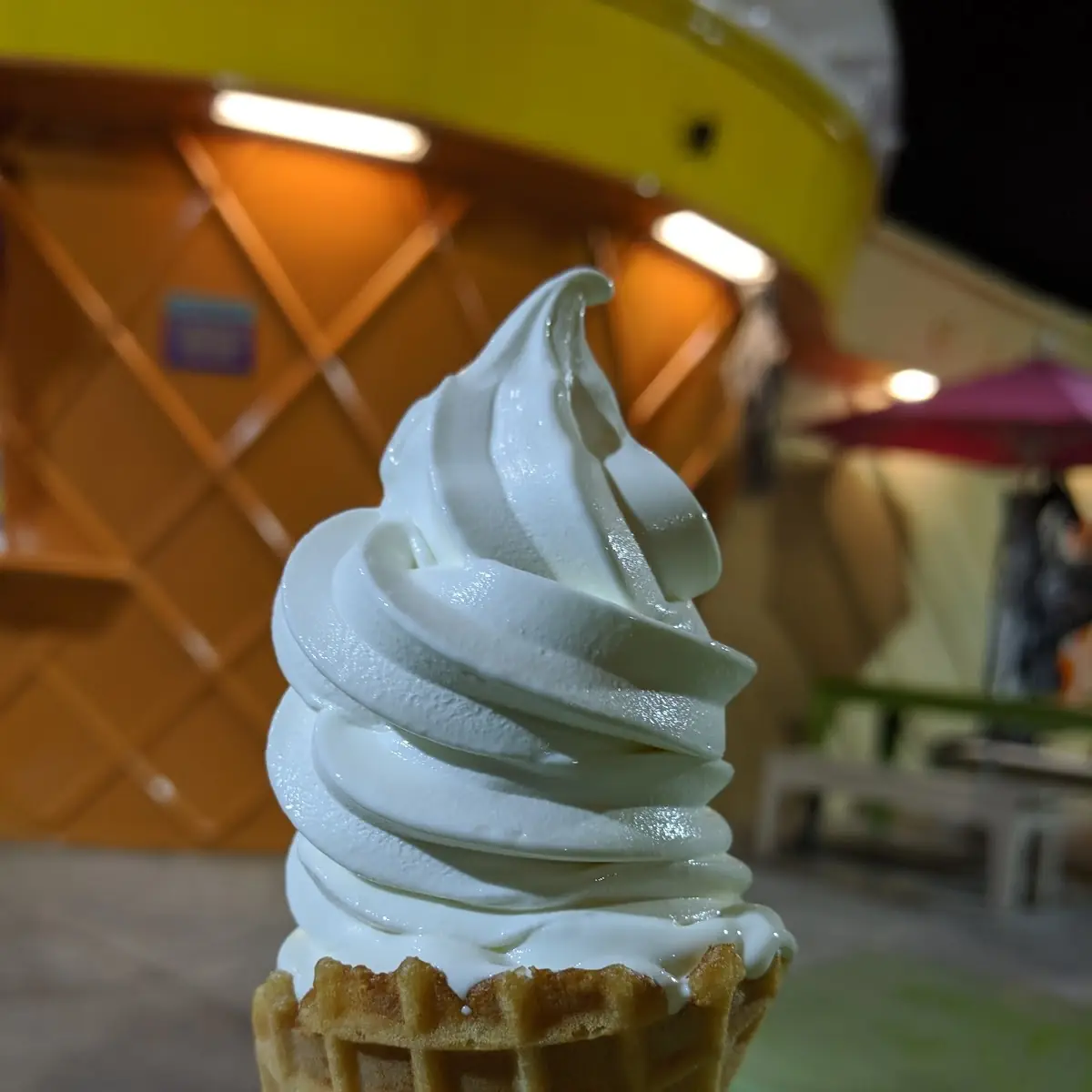 Vanilla Ice Cream Cone