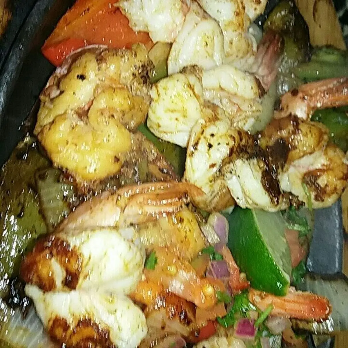 Shrimp Fajitas