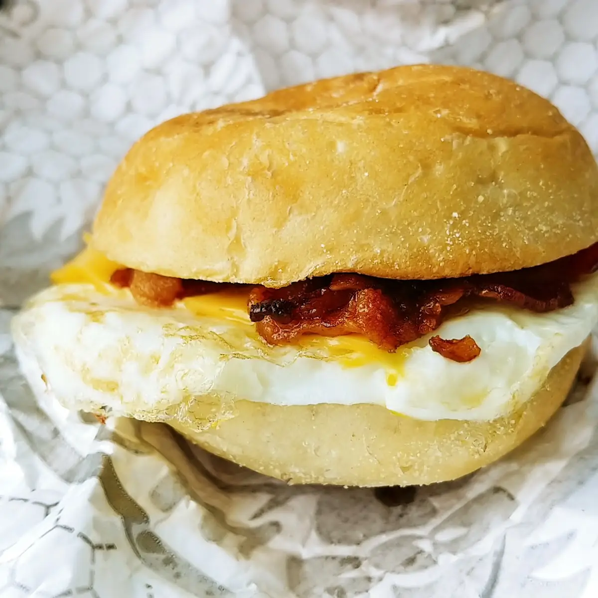 Bacon Egg and Cheese Sandwich