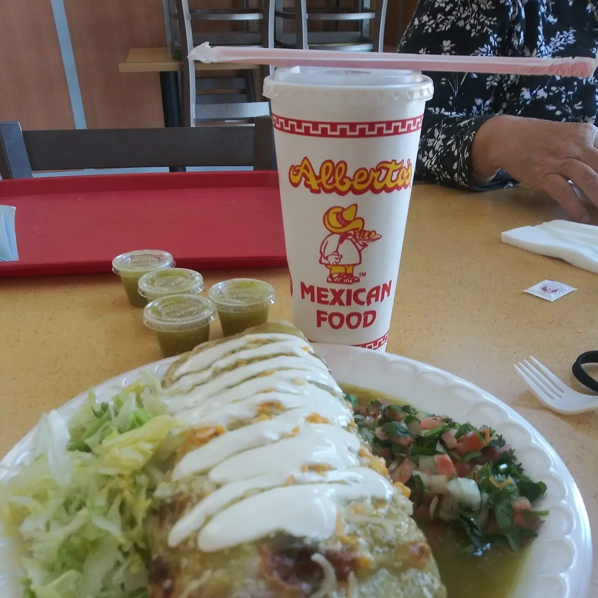 Chile Verde Burrito