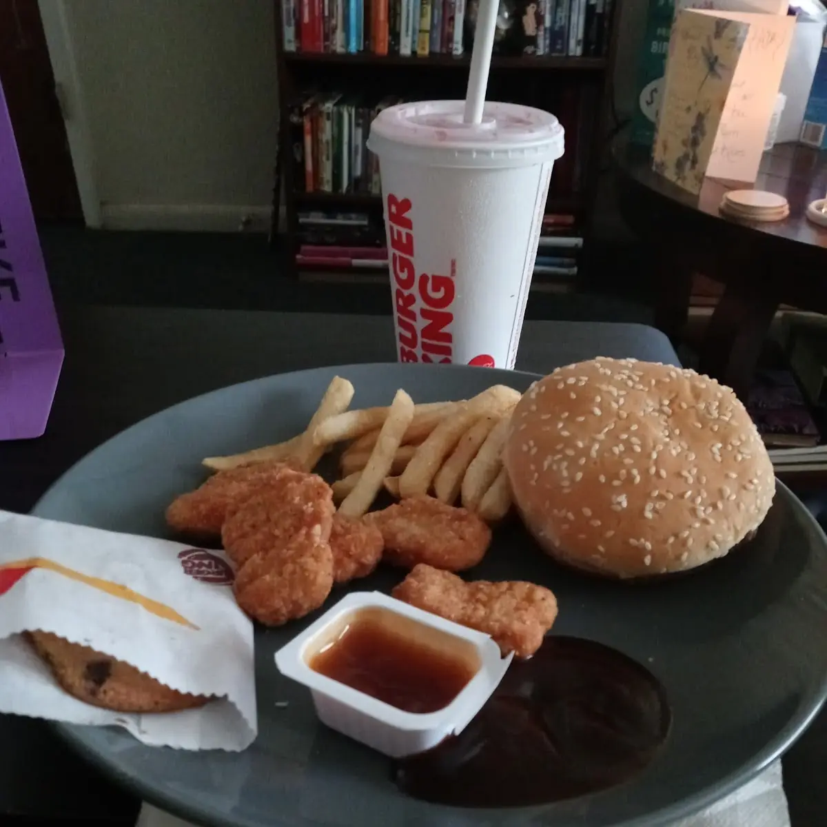 Double Cheeseburger Kids Meal w Nuggets