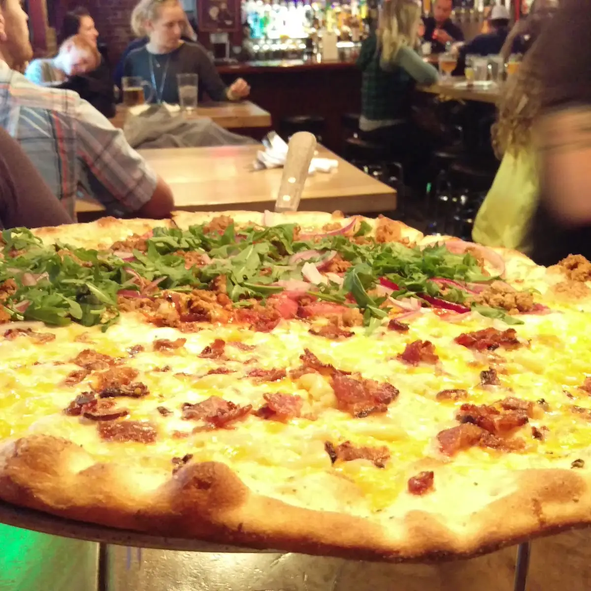 Half Mac & Cheese Pizza