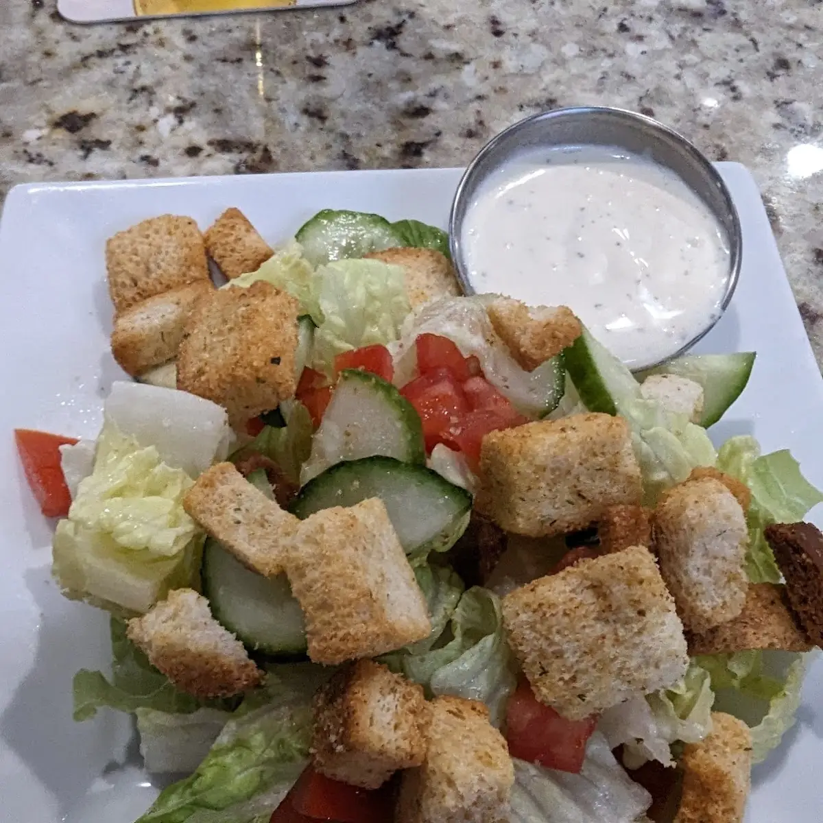 Salad with Ranch