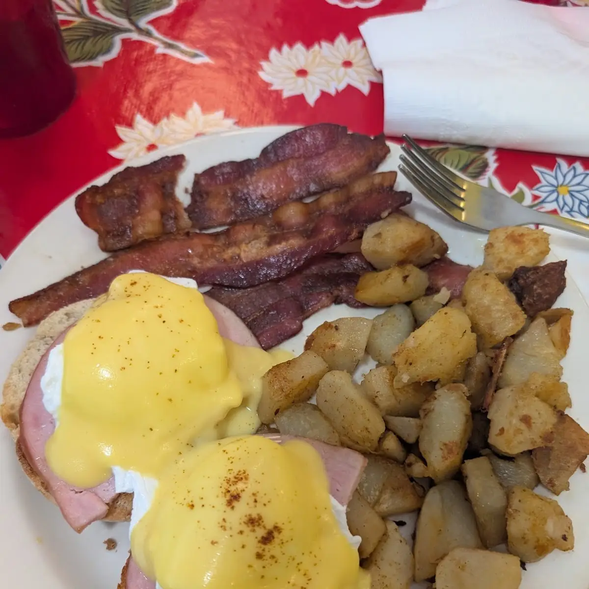 Country Ham with Two Eggs