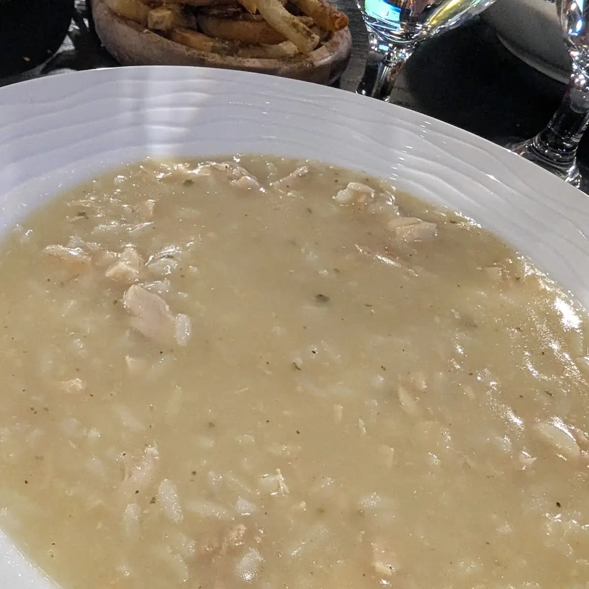 Lemon Rice Soup