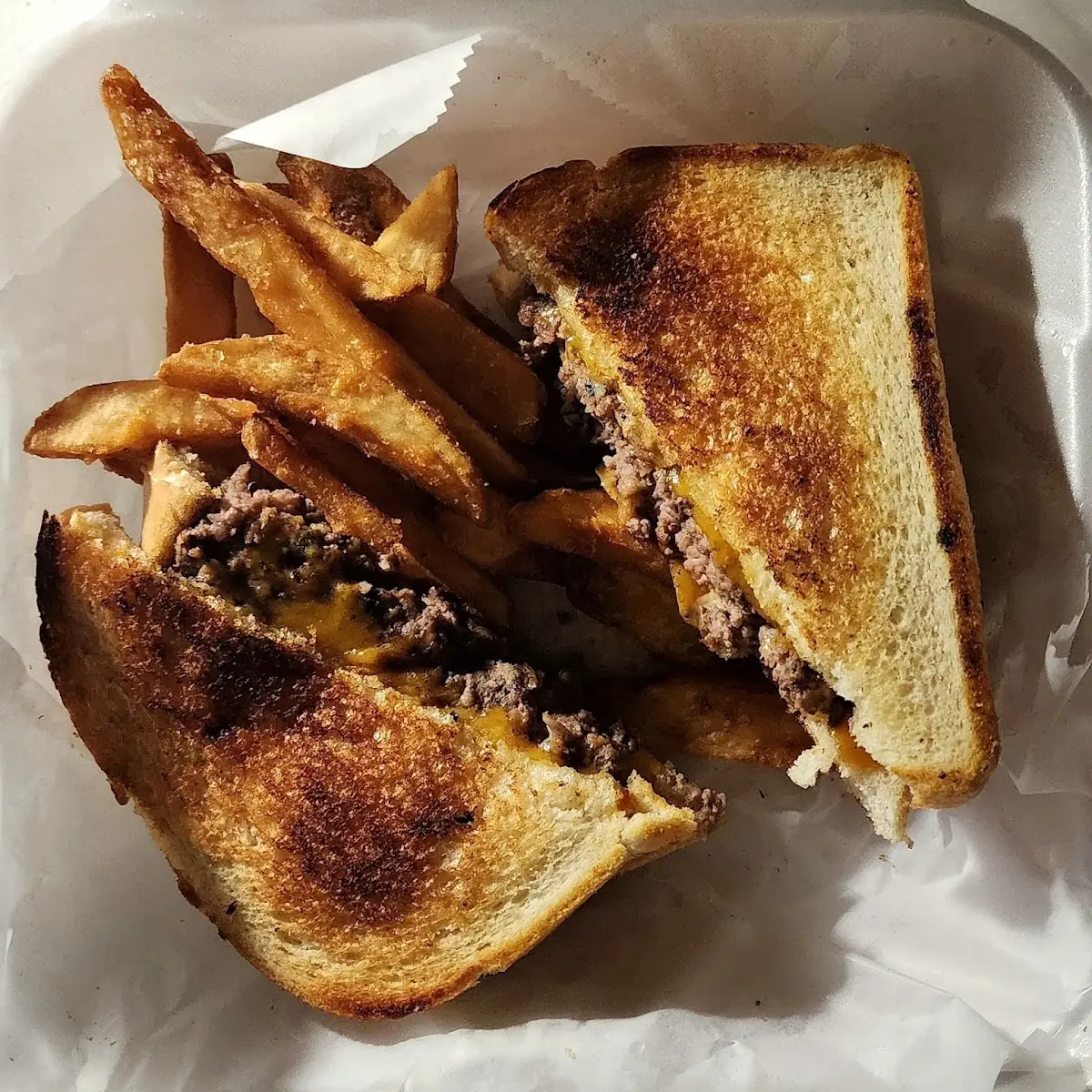 Sourdough Patty Melt