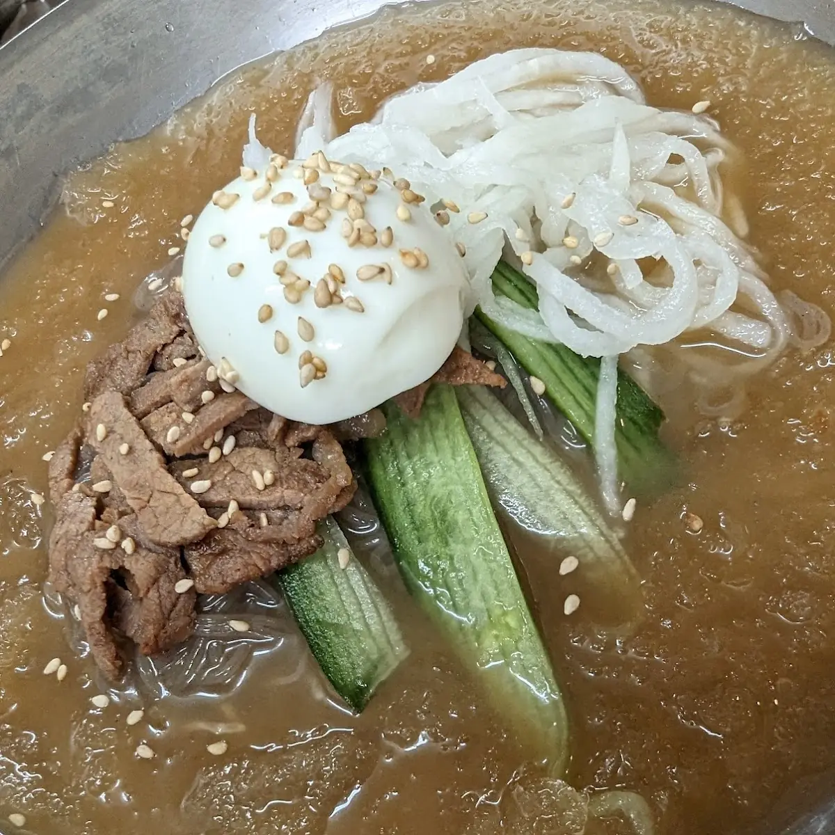 Cold Noodle Soup Galbee