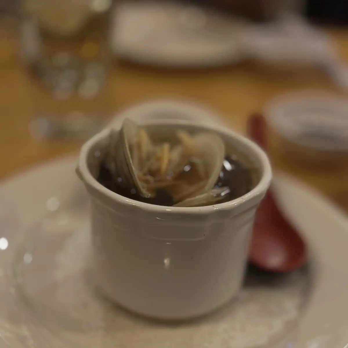 Surf Clam (Hokkigai) Sashimi