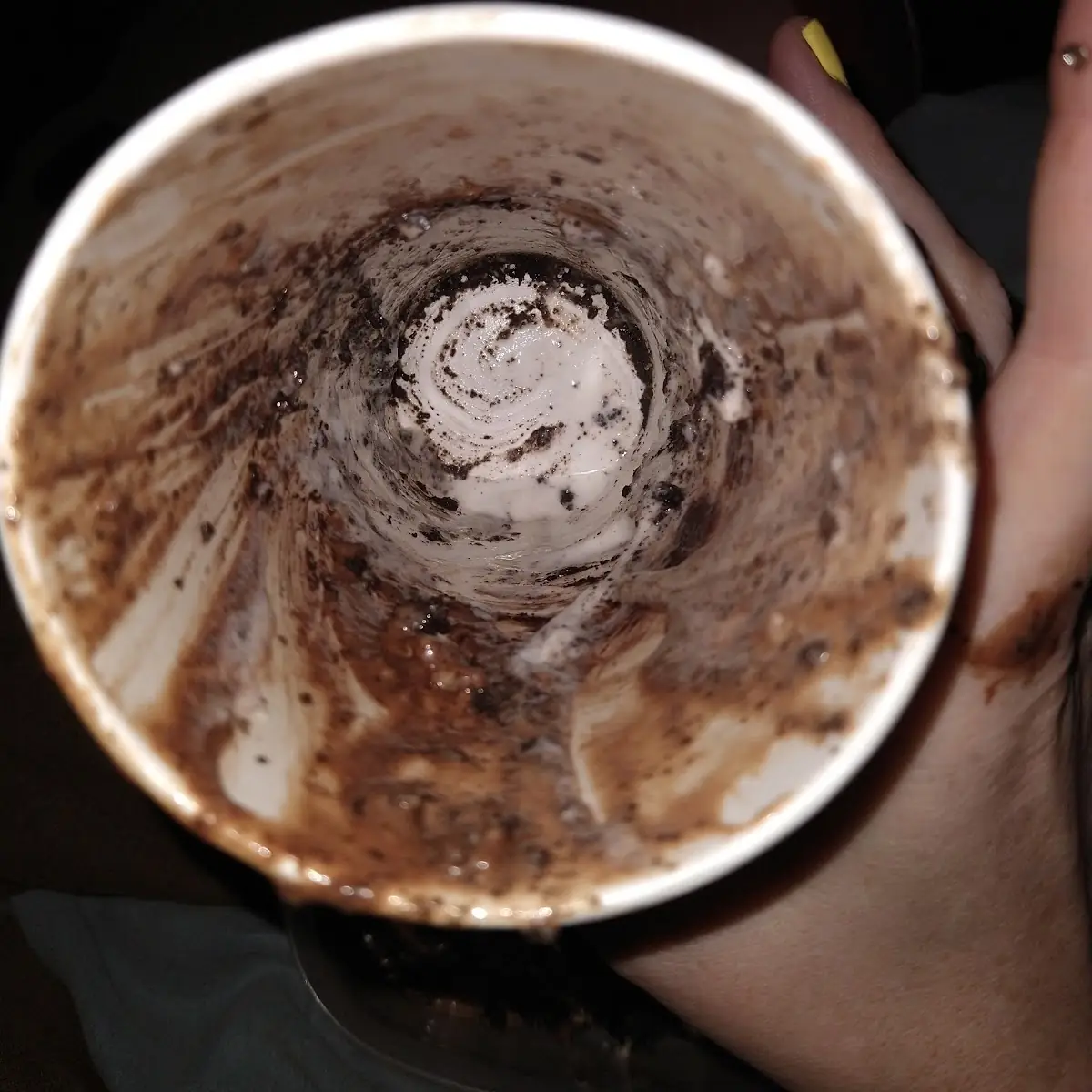 Oreo and Cookie Dough Blizzard
