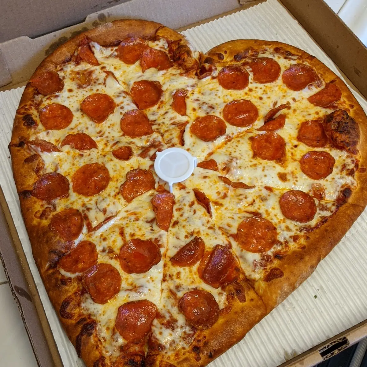 Heart Shaped Pizza Large 16