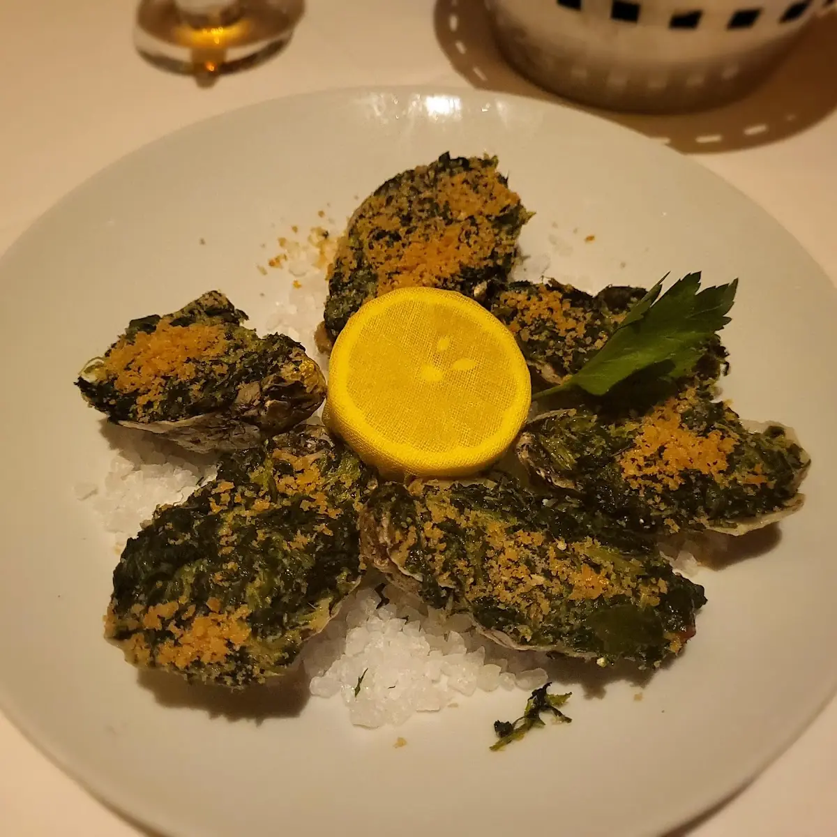 Oysters Rockefeller