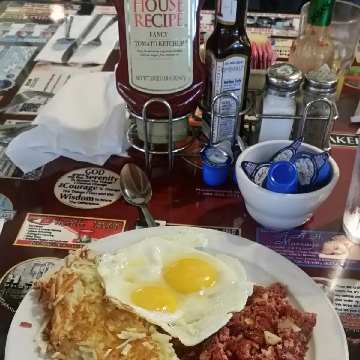 Corned Beef Hash & Eggs