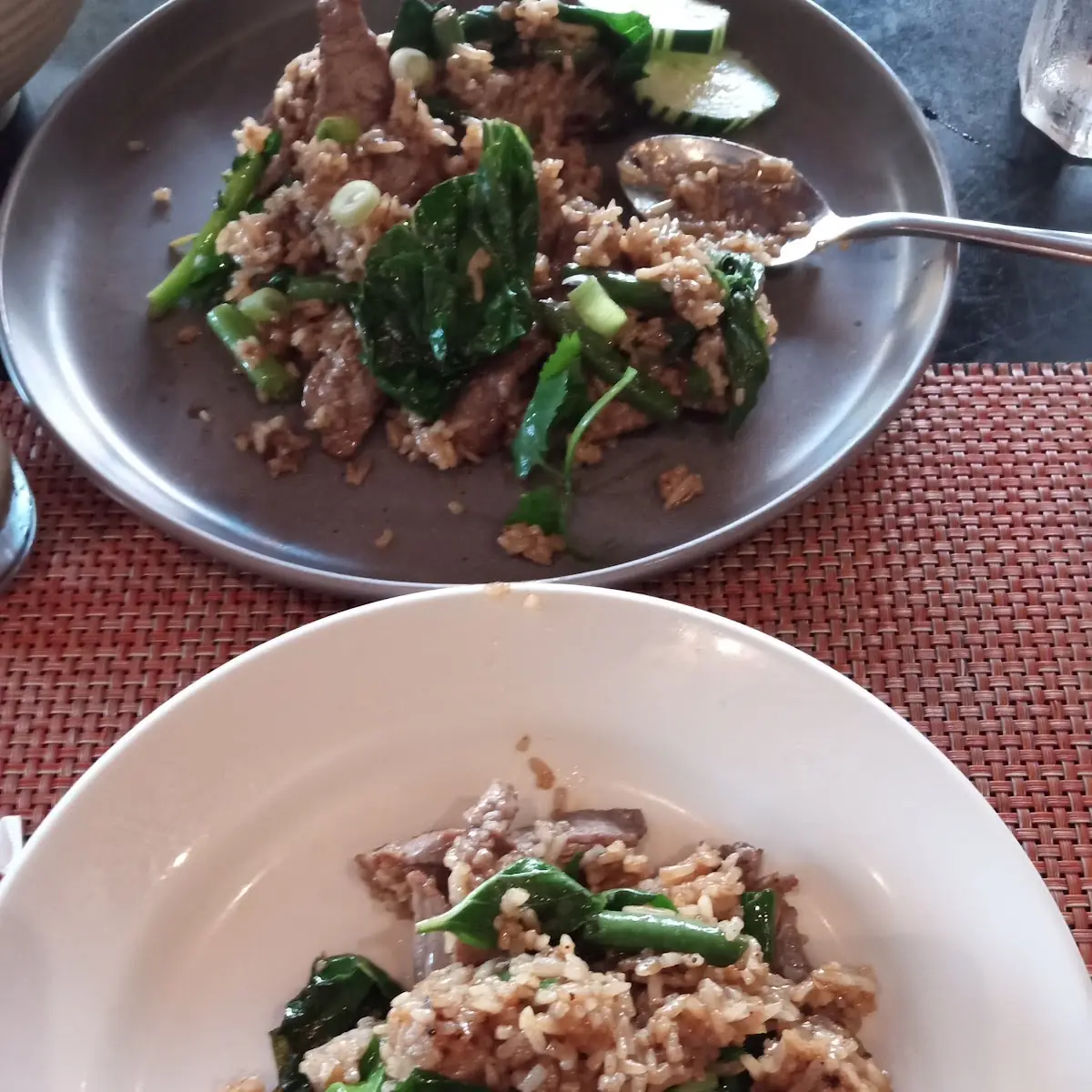 Spicy Basil Fried Rice Beef