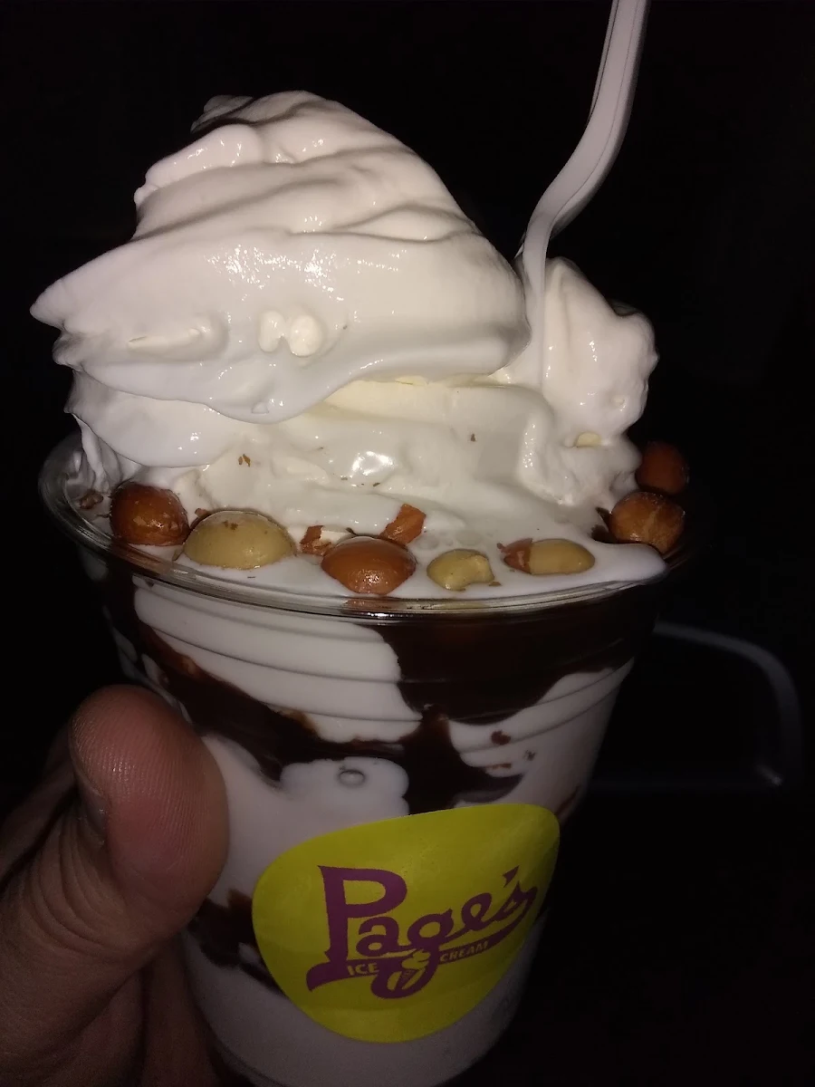Peanut and Hot Fudge Parfait