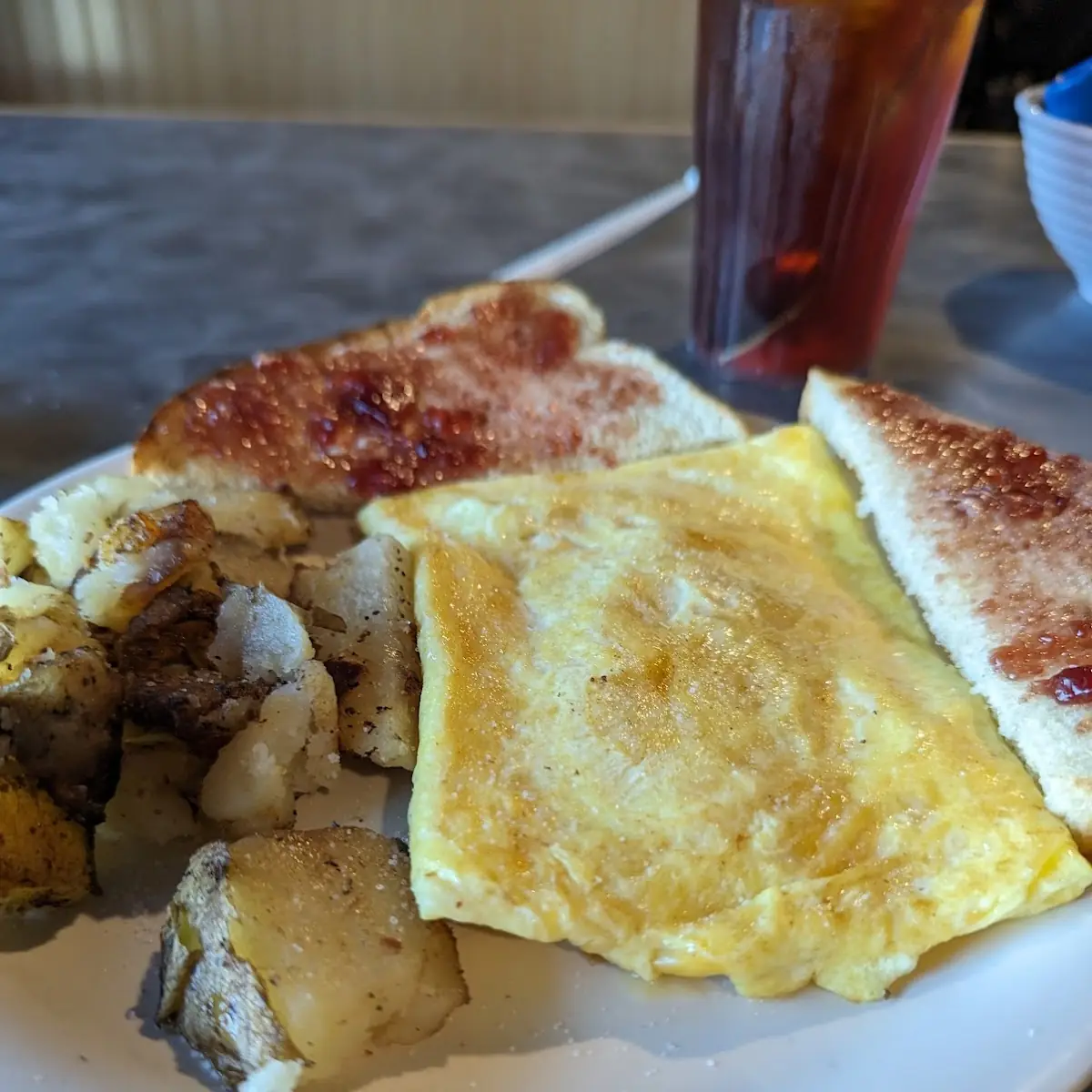 Crab and Cheese Omelette