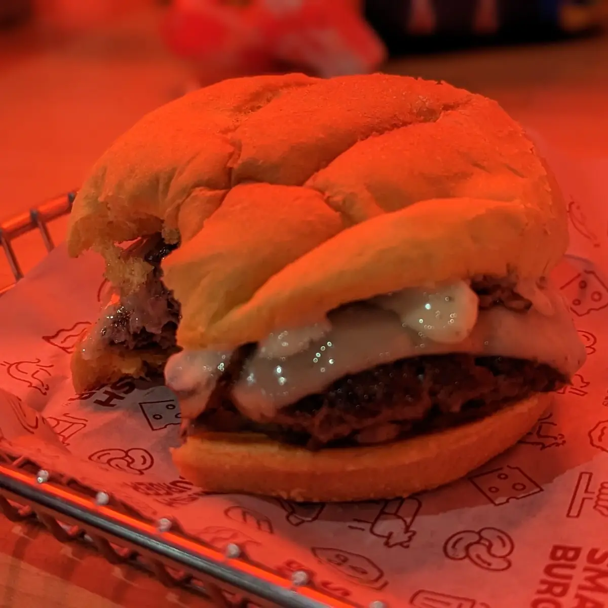 Swiss Mushroom Burger