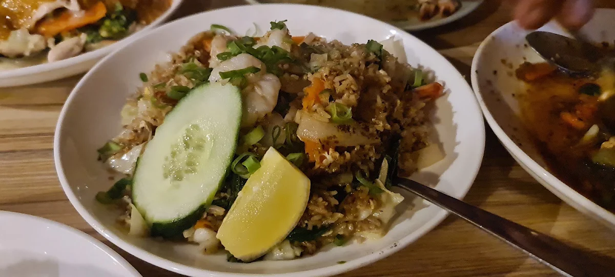 Fried Rice with Prawns, The Royal Thai Hut