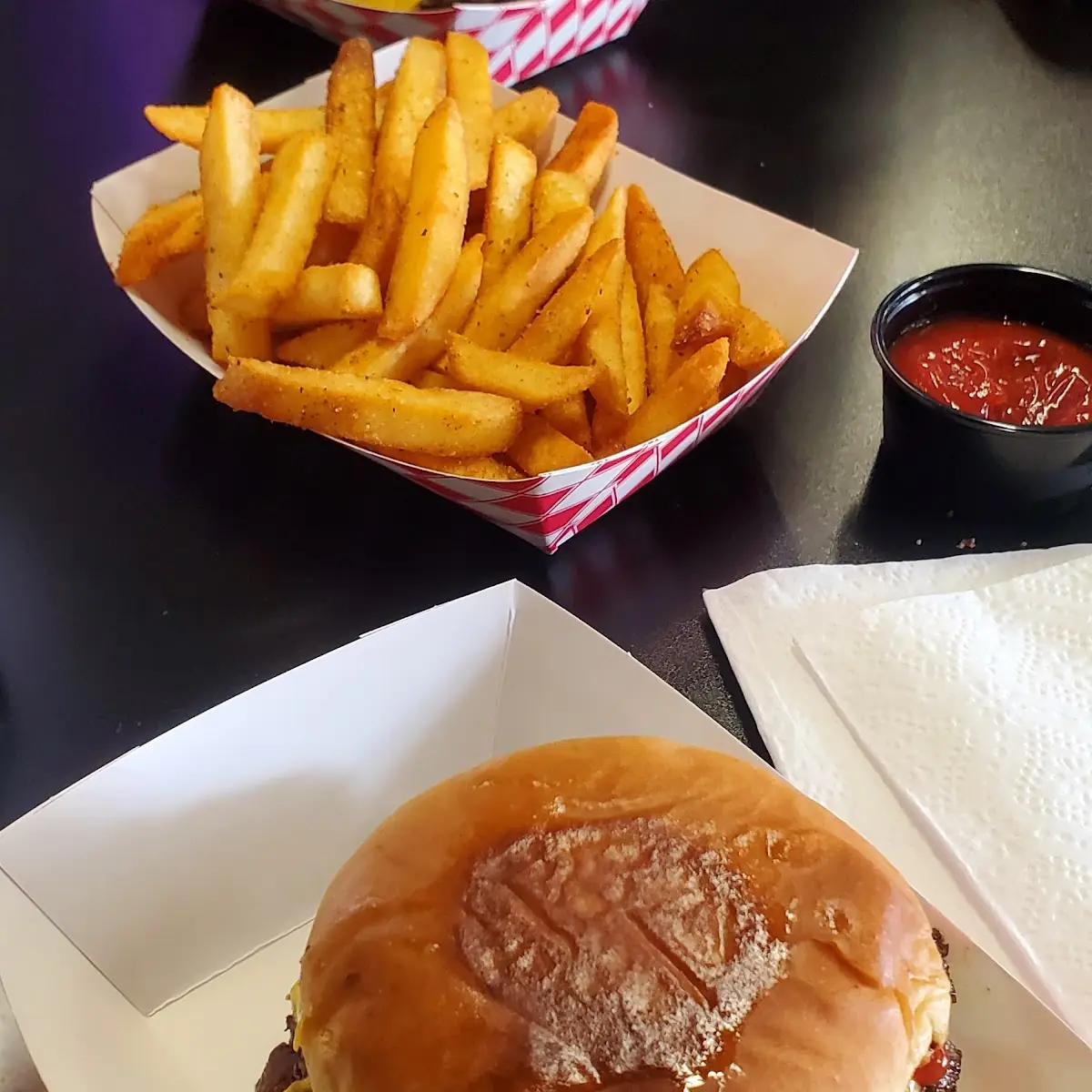 Classic Cheeseburger and Fries