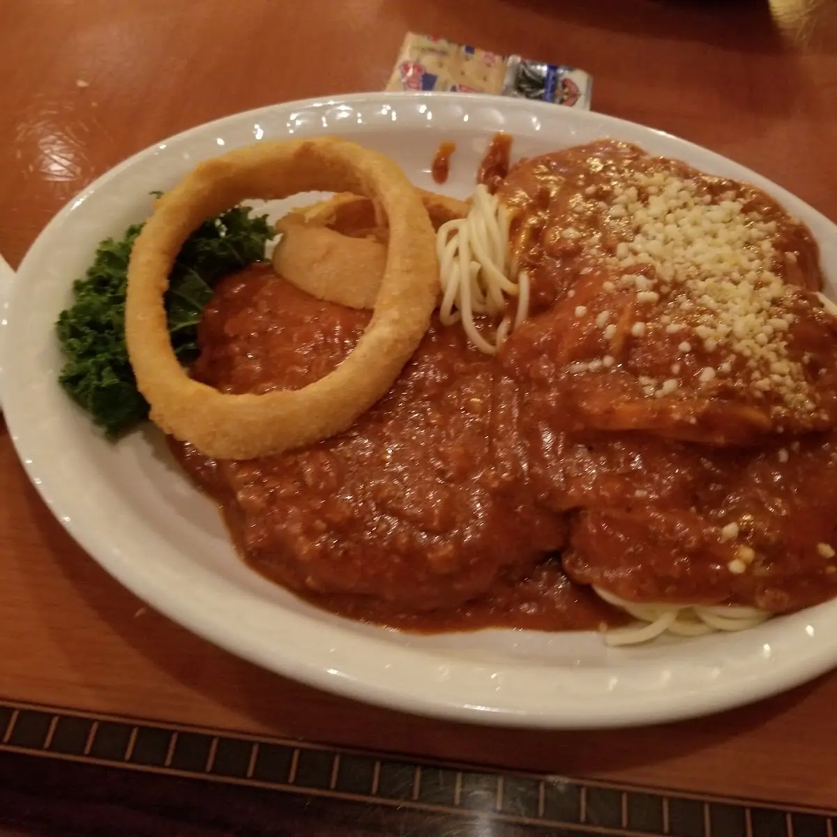 Combination Veal Eggplant Parmesan