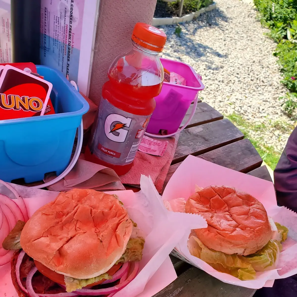 Single Smash Burger