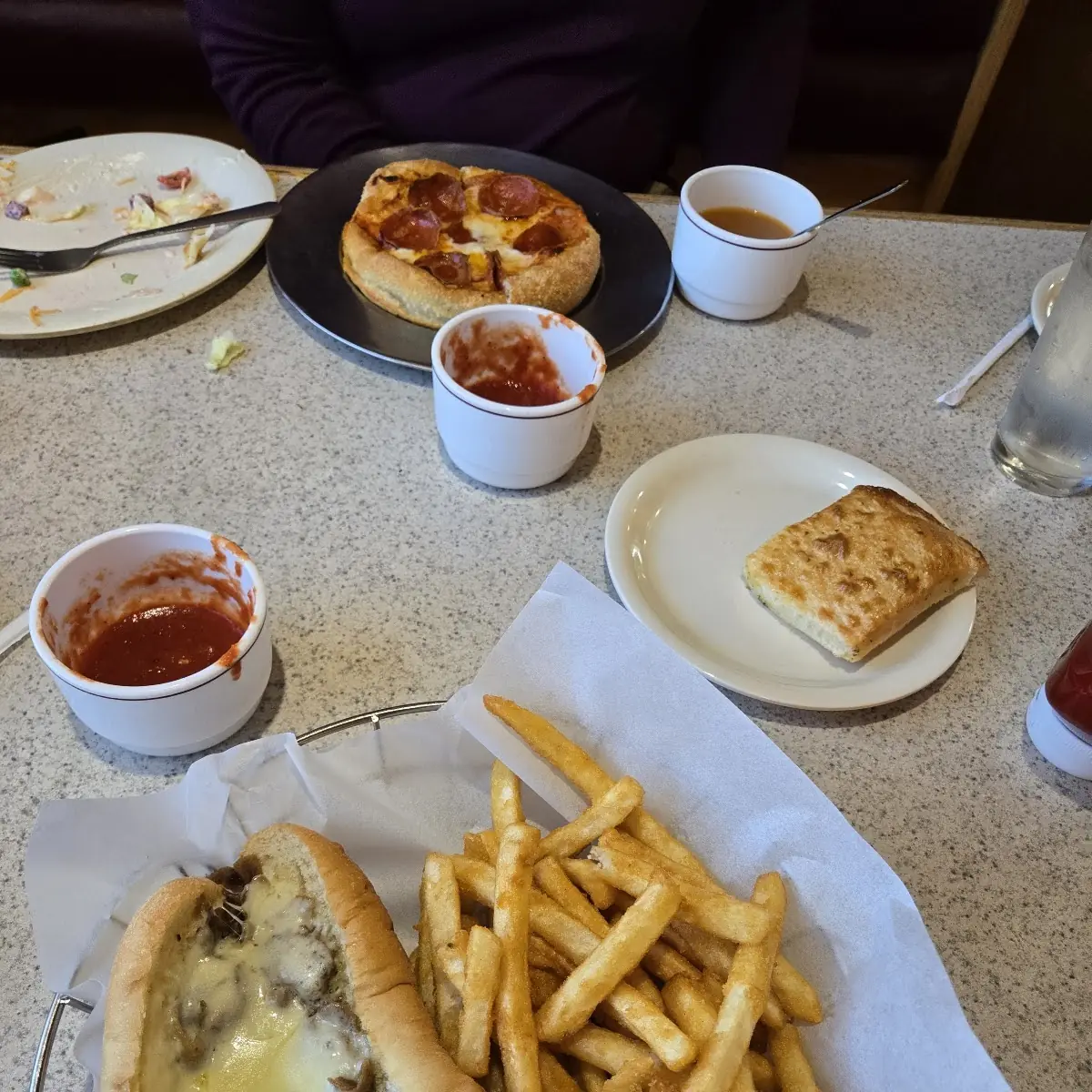 Philly Cheese Steak and Fries