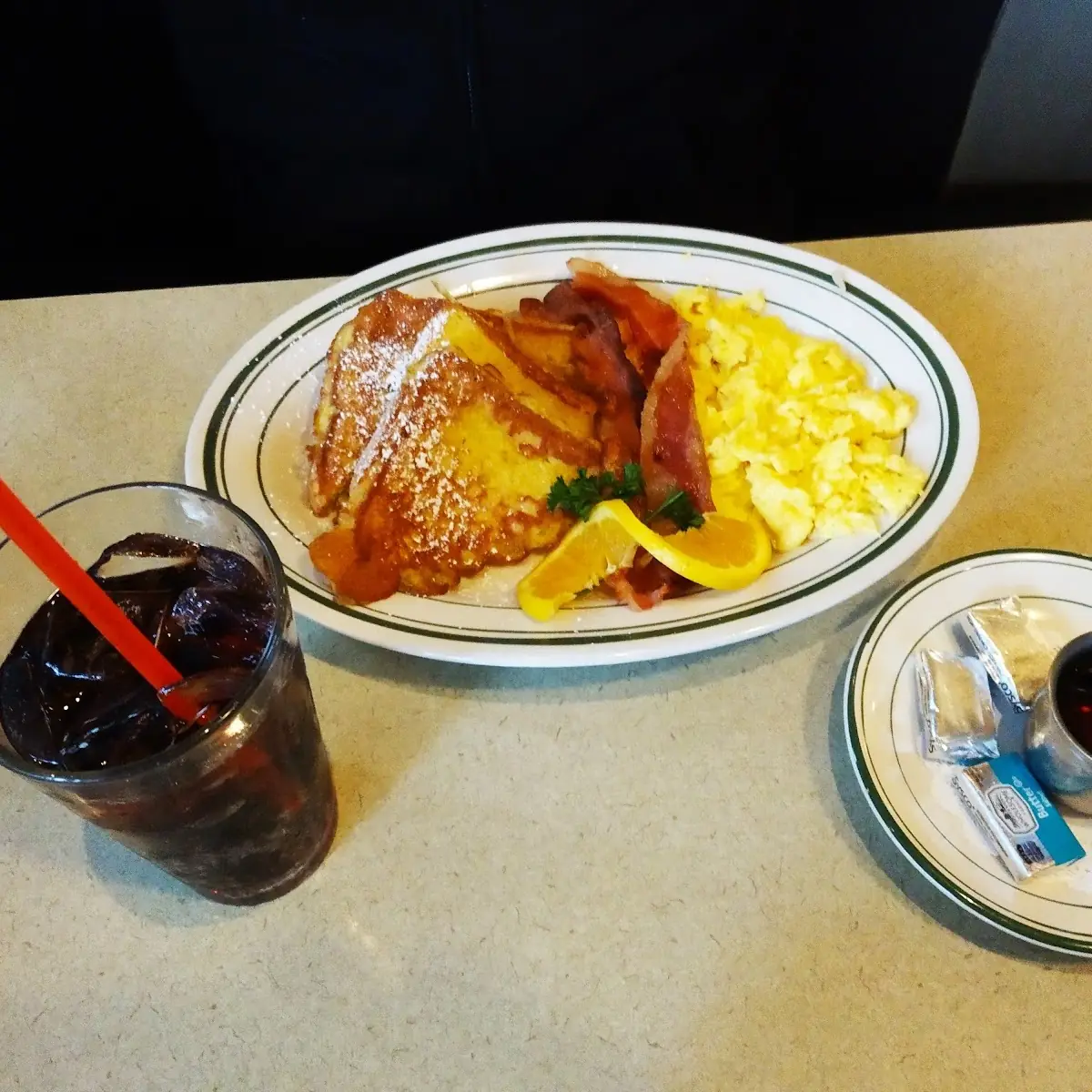 Cinnamon Roll French Toast Combo