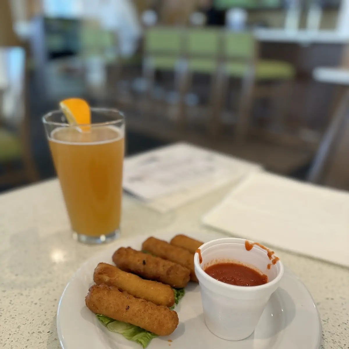 Beer Battered Mozzarella Sticks