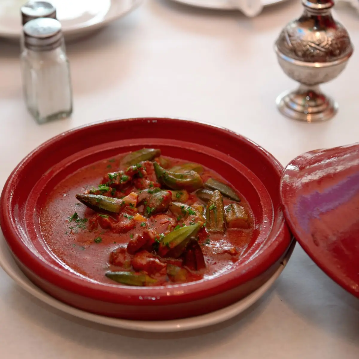 Lamb with String Beans or Okra